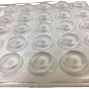 Round Clear Flat Top Picture Frame Bumper (1000) | SKU: 50660B |